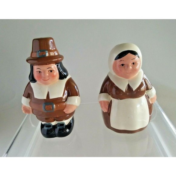 New The Pilgrim Pair Encore Edition Publix Salt & Pepper Shakers 2001 NIB - Picture 3 of 8